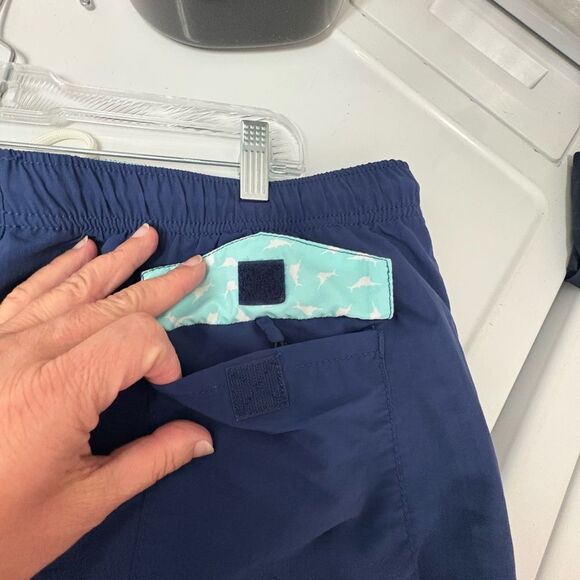 Tommy Bahama Swim Trunks in Blue Size XL - Picture 5 of 10